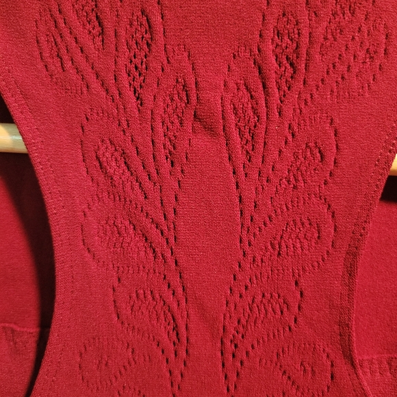 Fabletics Stevie SculptKnit Bra - Red, Size XS, NWT! - Picture 5 of 7